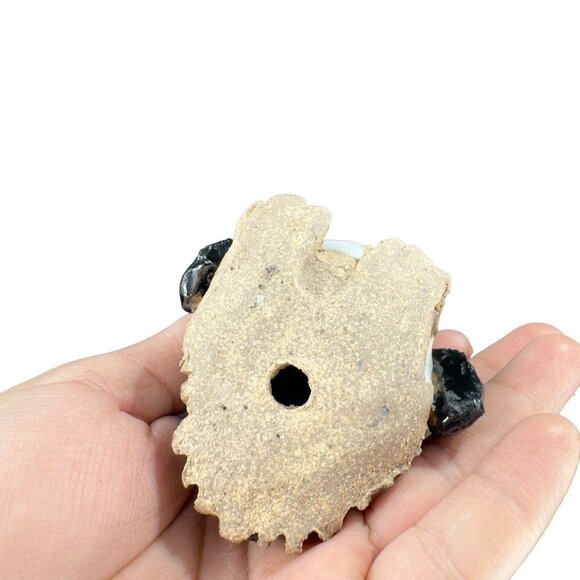 Studio Art Pottery Penguin Bird Figure Stoneware Figurine Hand Made Vintage - Picture 10 of 11